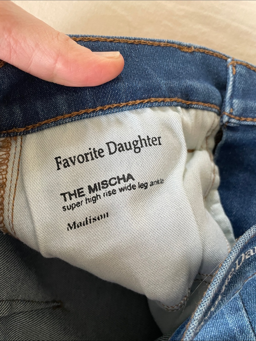 Favorite Daughter Mischa Wide Leg Jeans - 26 - Picture 7 of 10
